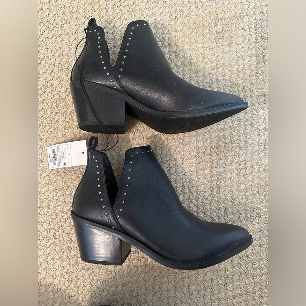 A New Day Studded Booties NWT
